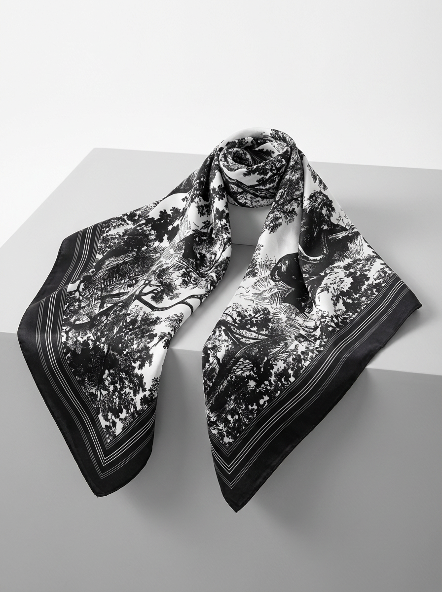 Large square scarf